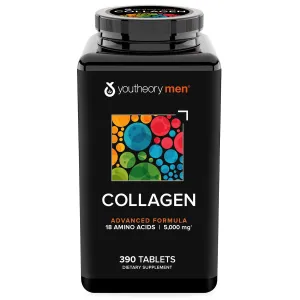 Viên Uống Bổ Sung Collagen Youtheory Mens 390 Viên