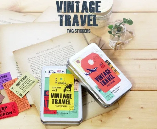 Vintage Traveltag Label Set - Vol.2