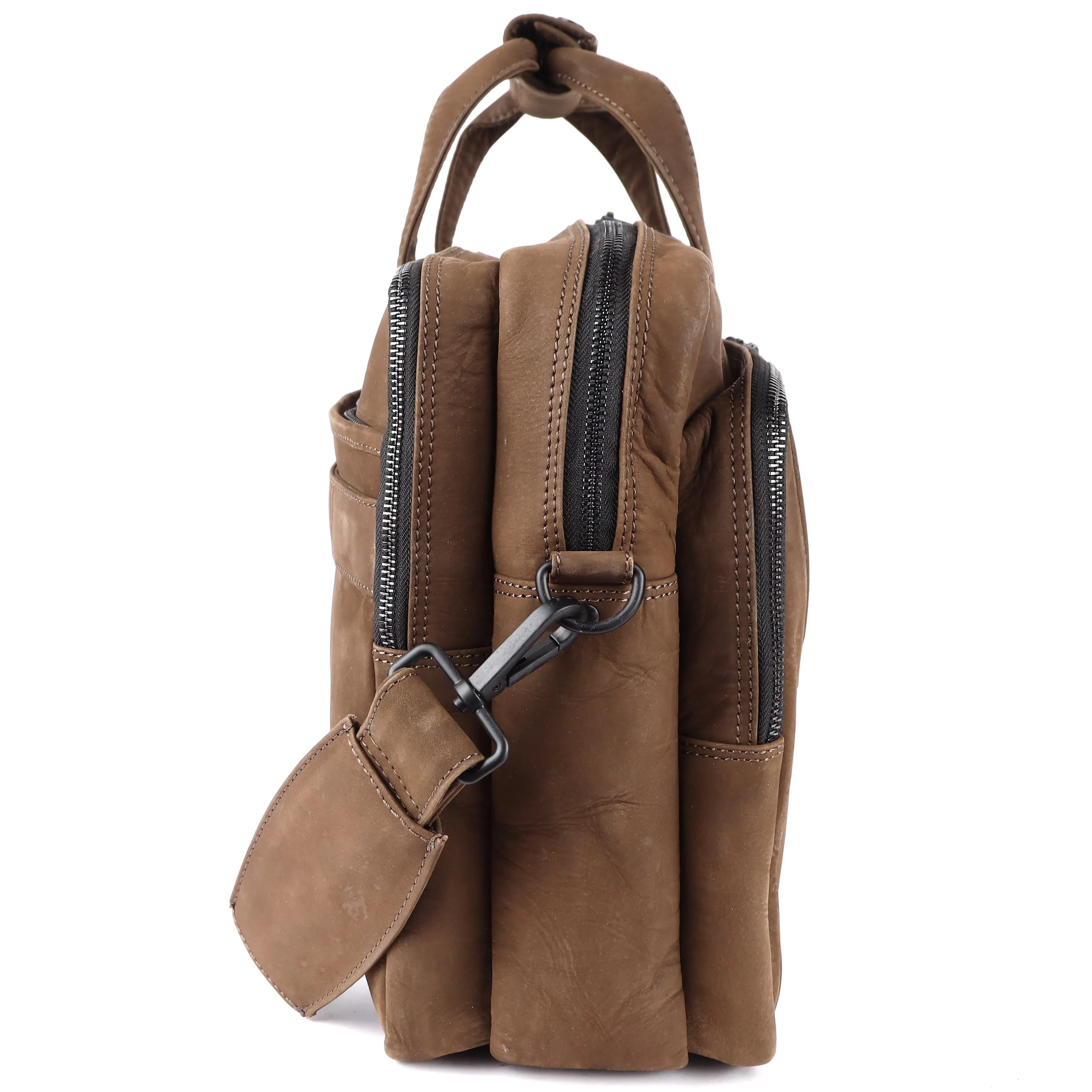 Voyager Leather Laptop Bag Premium #2818