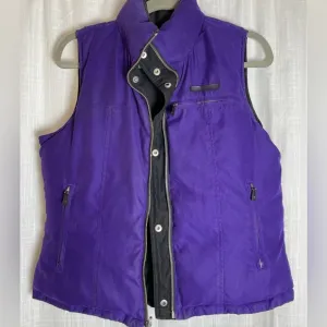 Vtg Ralph Lauren Down Reversible Vest Size S