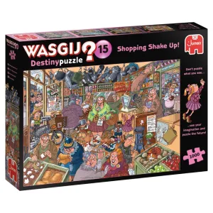 Wasgij Destiny #15: Shopping Shake Up! 1000 (Puslespil)