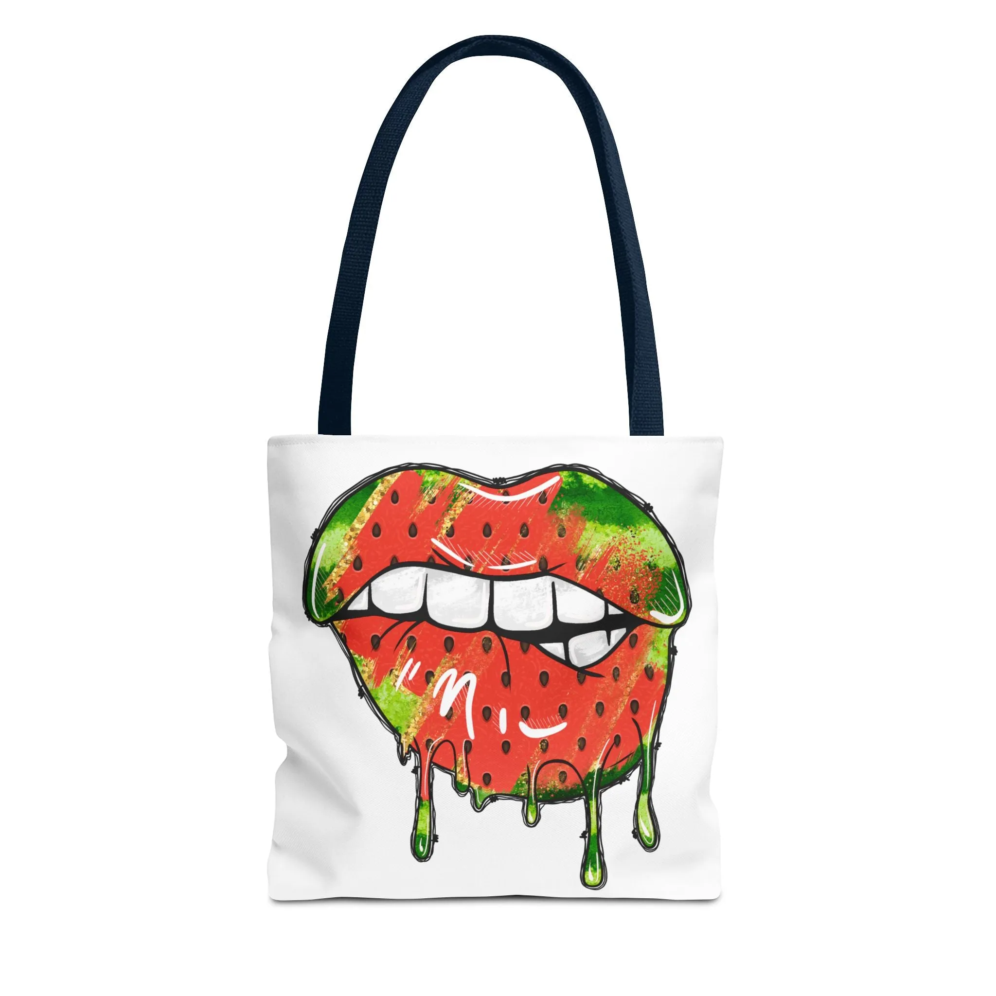 Watermelon Lips Tote Bag (AOP)