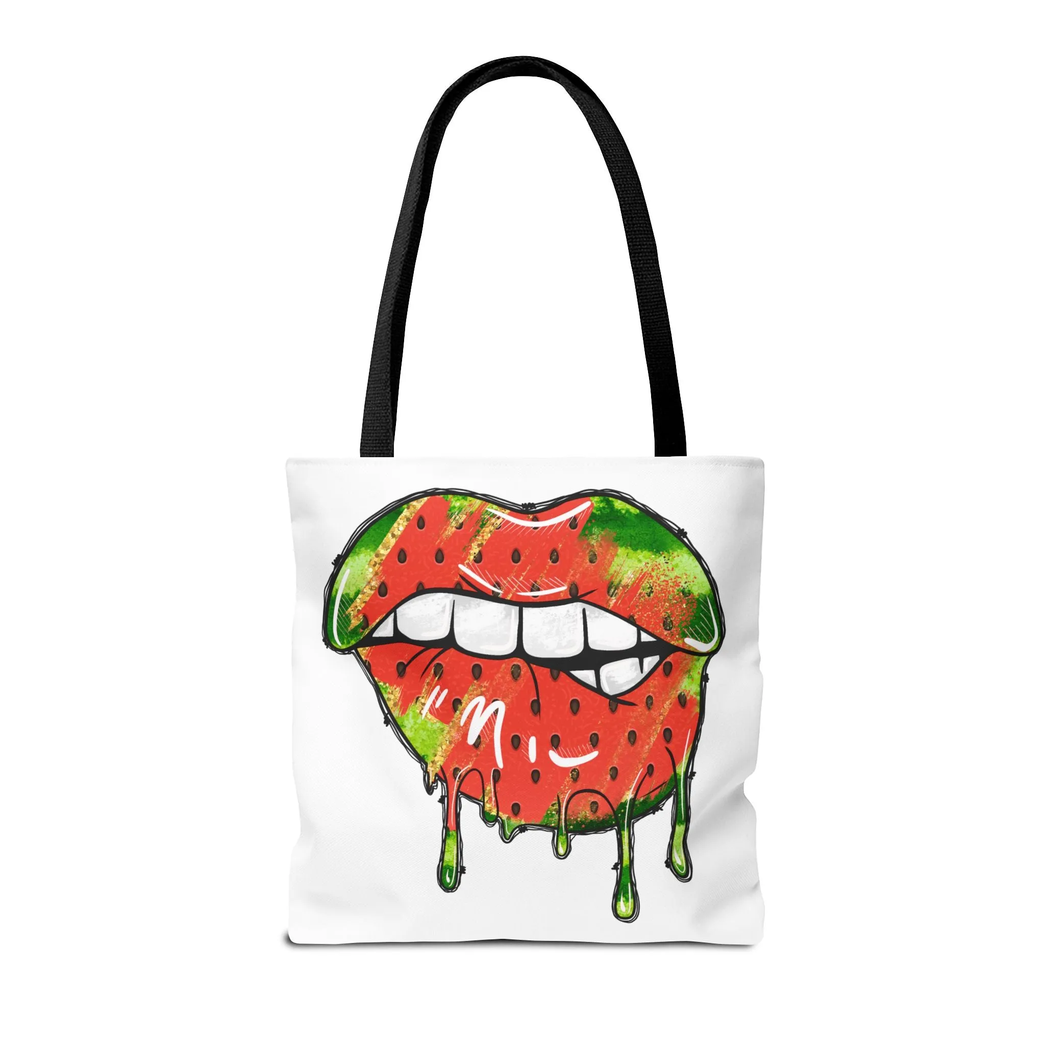 Watermelon Lips Tote Bag (AOP)