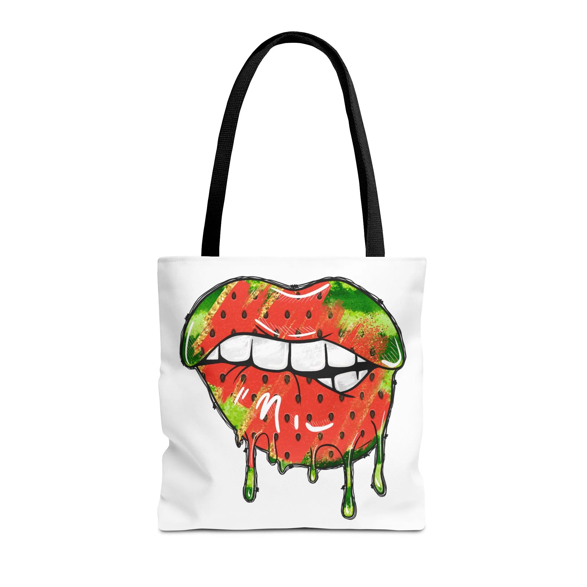 Watermelon Lips Tote Bag (AOP)