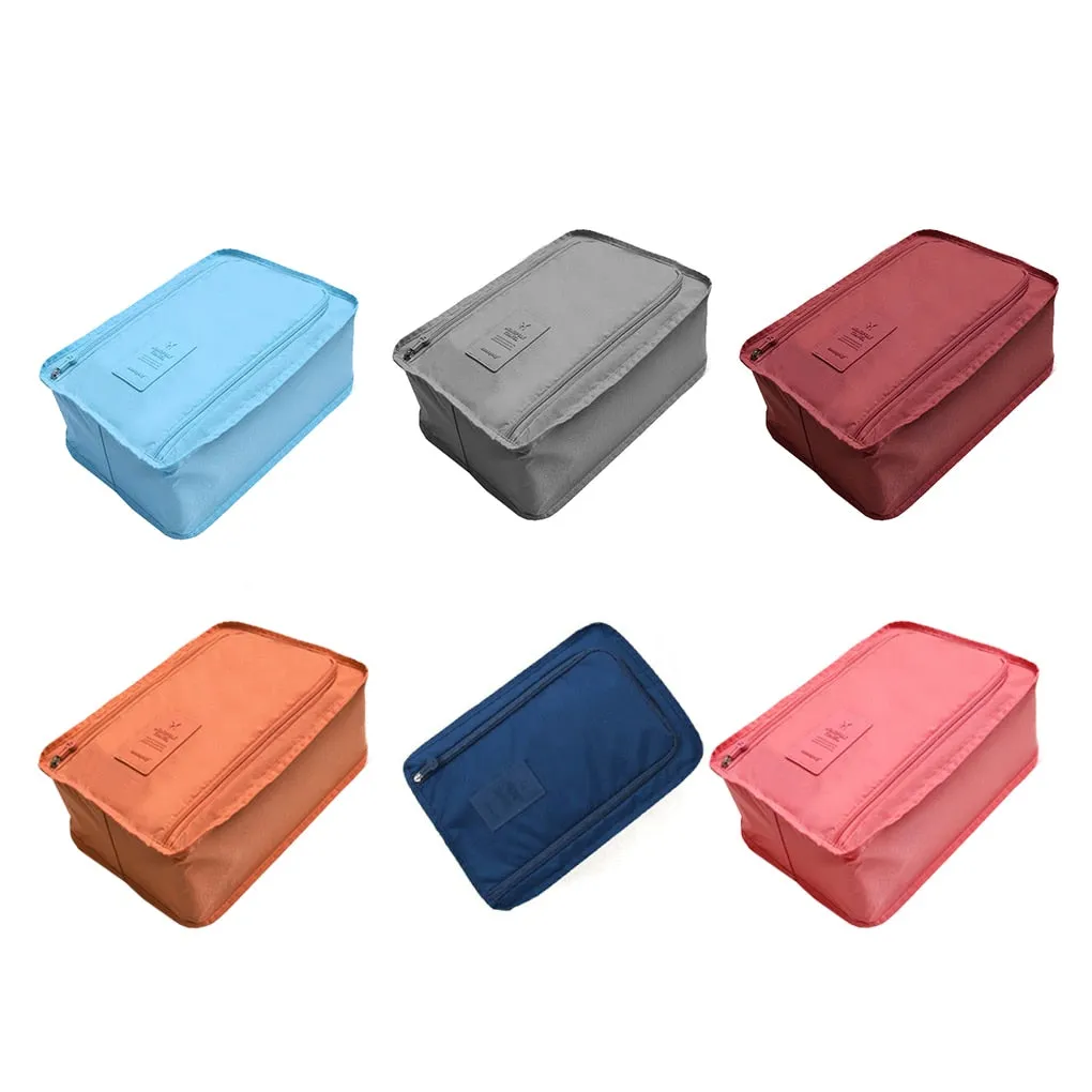 Waterproof Shoes Clothing Bag Convenient Travel Storage Bag Nylon Portable Organizer Bags Shoe Sorting Pouch multifunction