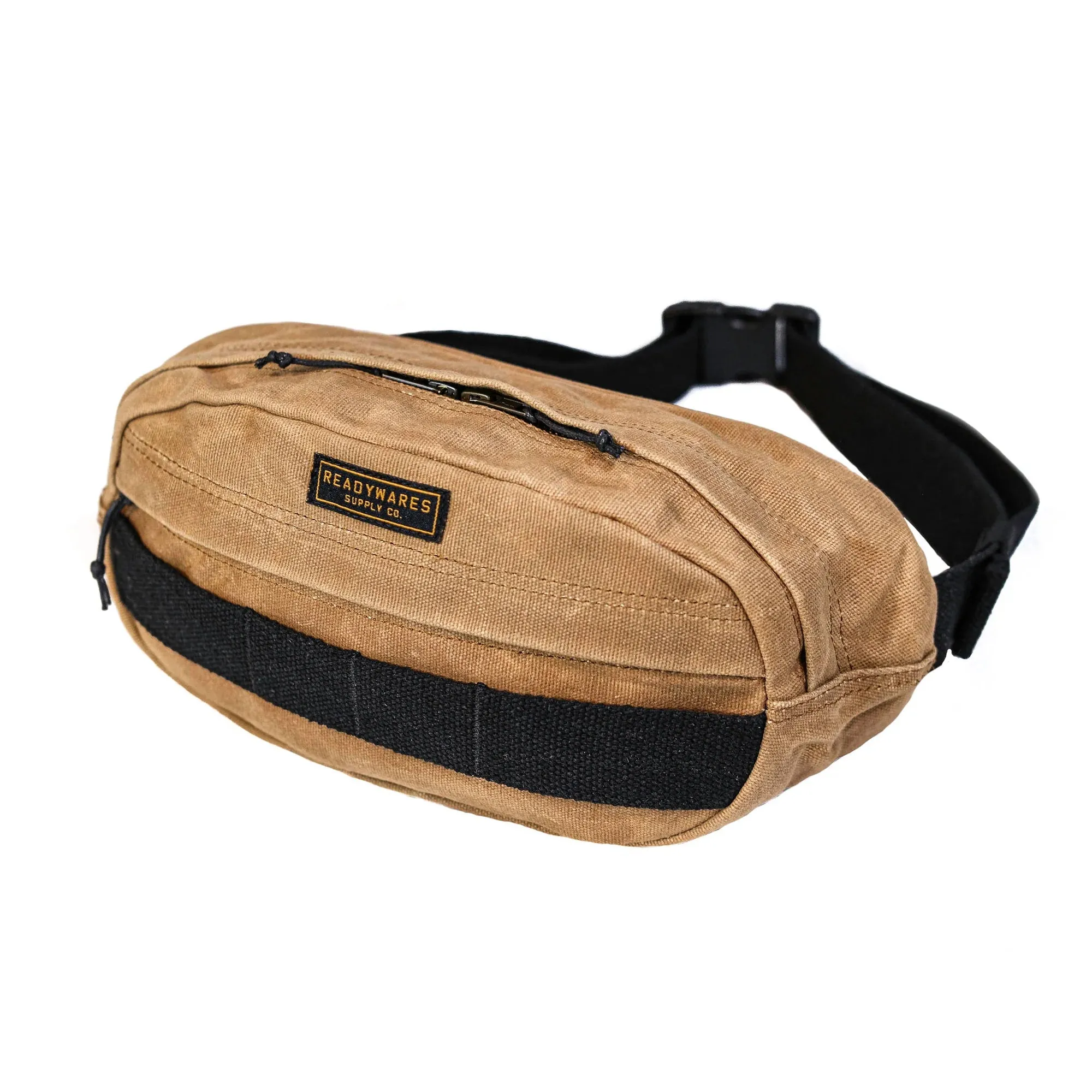 Waxed Canvas Bum Bag/ Waist Pack