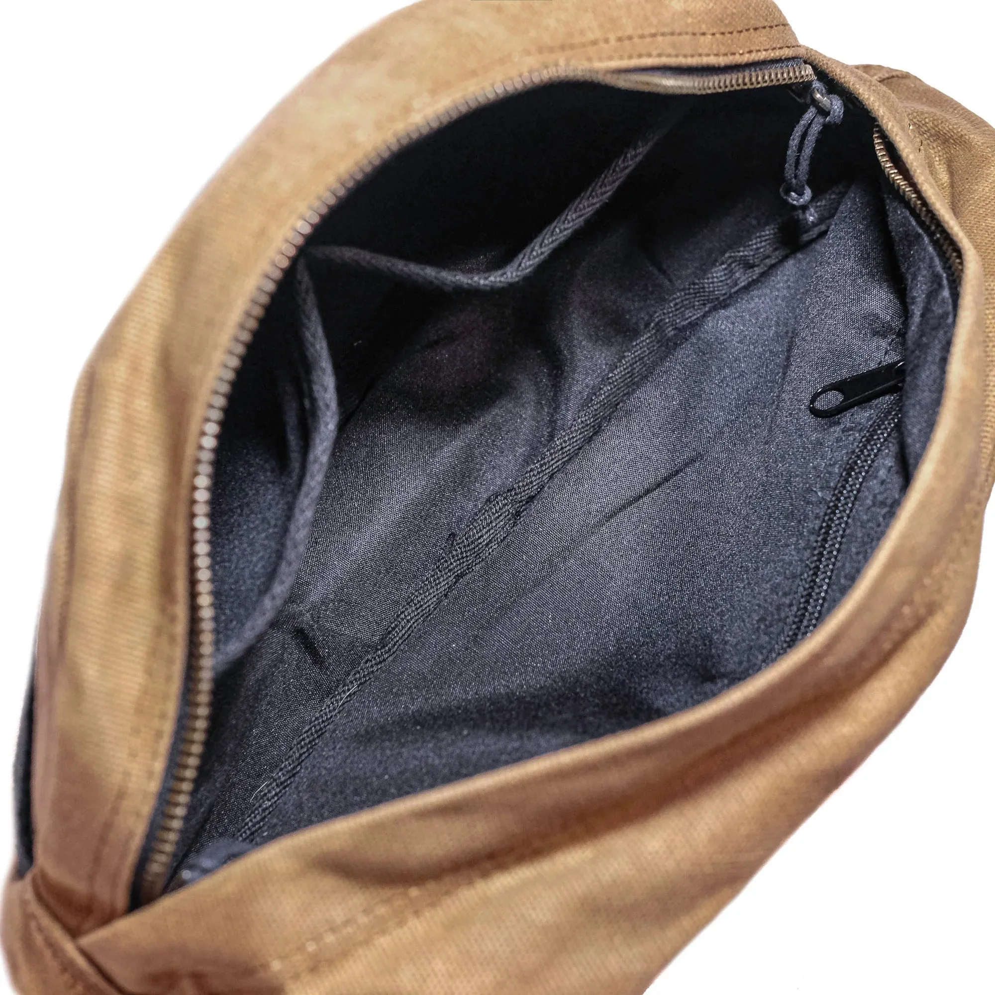 Waxed Canvas Bum Bag/ Waist Pack