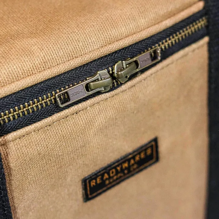 Waxed Canvas Soft-Sided Cooler Bag