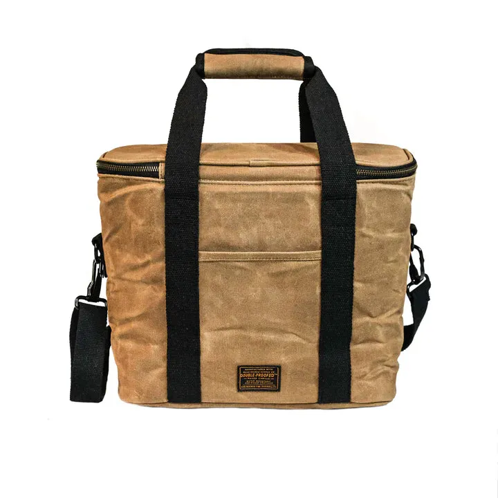 Waxed Canvas Soft-Sided Cooler Bag