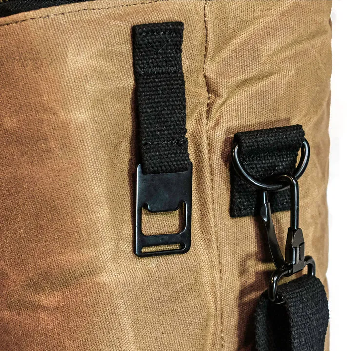 Waxed Canvas Soft-Sided Cooler Bag