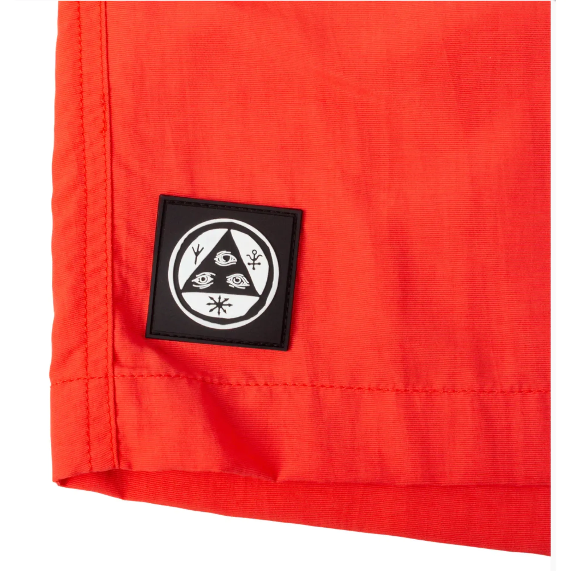Welcome Solstice Woven Nylon Shorts  - Chilli/Black
