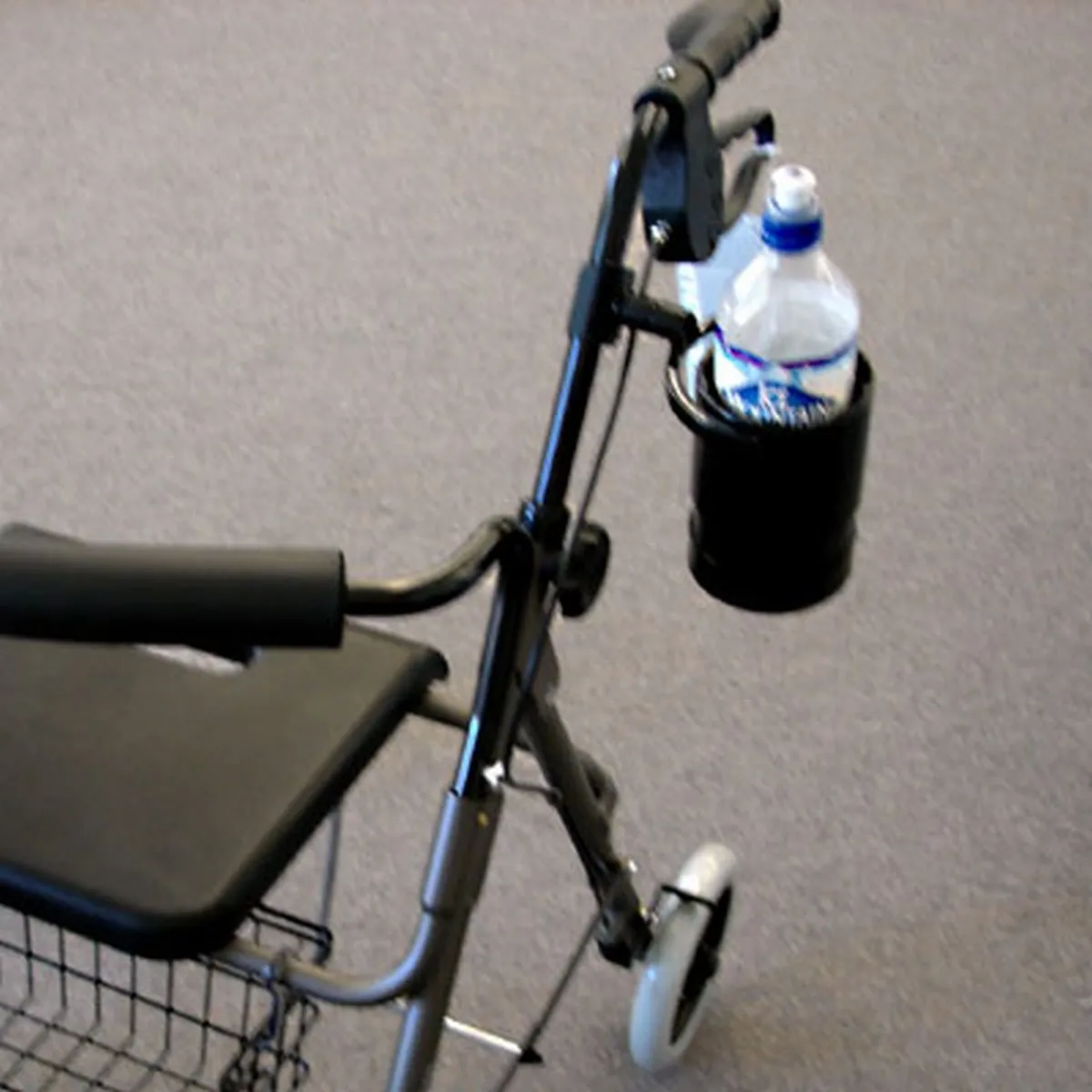 Wheelchair Drink Cup Holder - Swiveling & Expandable