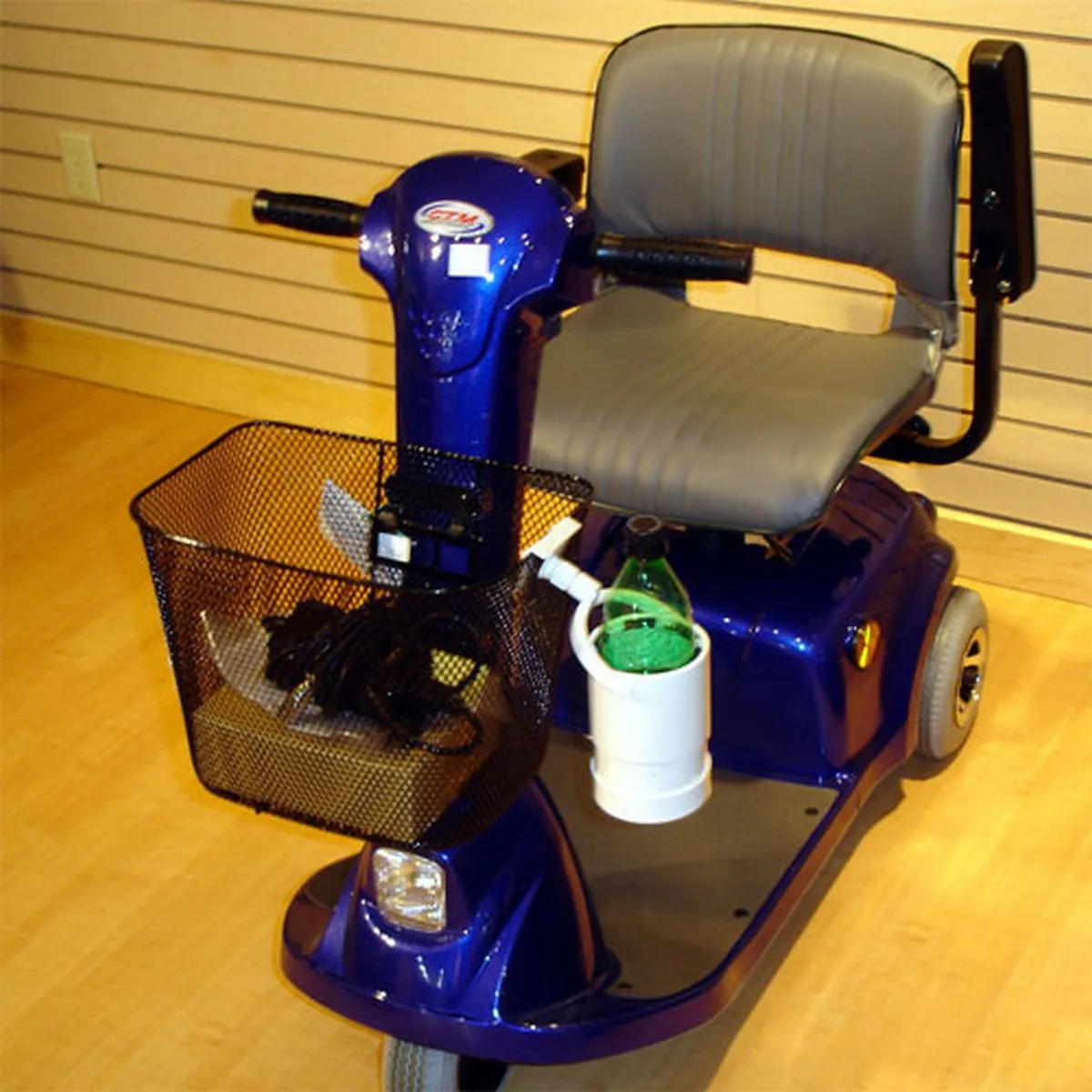 Wheelchair Drink Cup Holder - Swiveling & Expandable