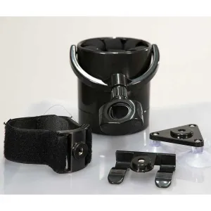 Wheelchair Drink Cup Holder - Swiveling & Expandable