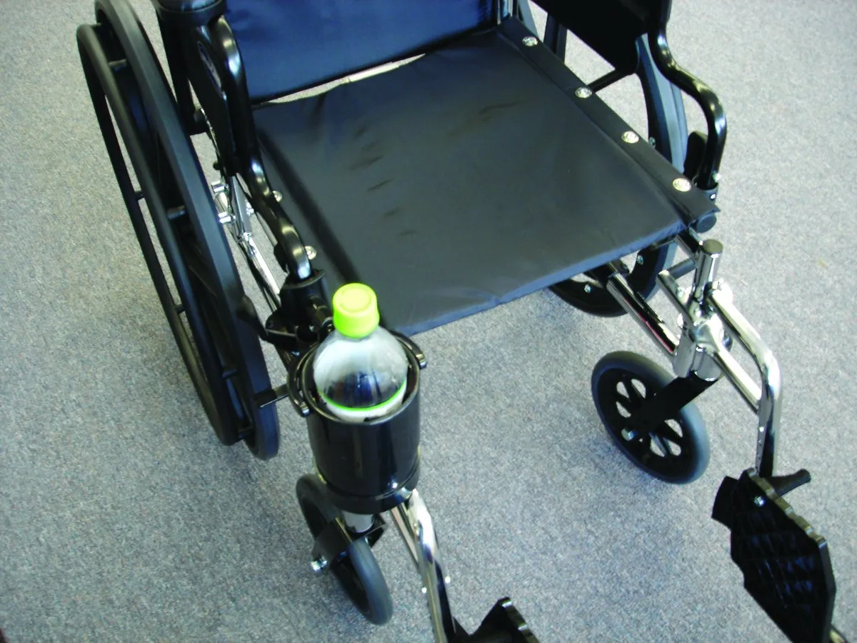 Wheelchair Drink Cup Holder - Swiveling & Expandable