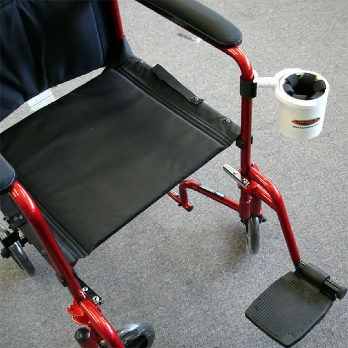 Wheelchair Drink Cup Holder - Swiveling & Expandable