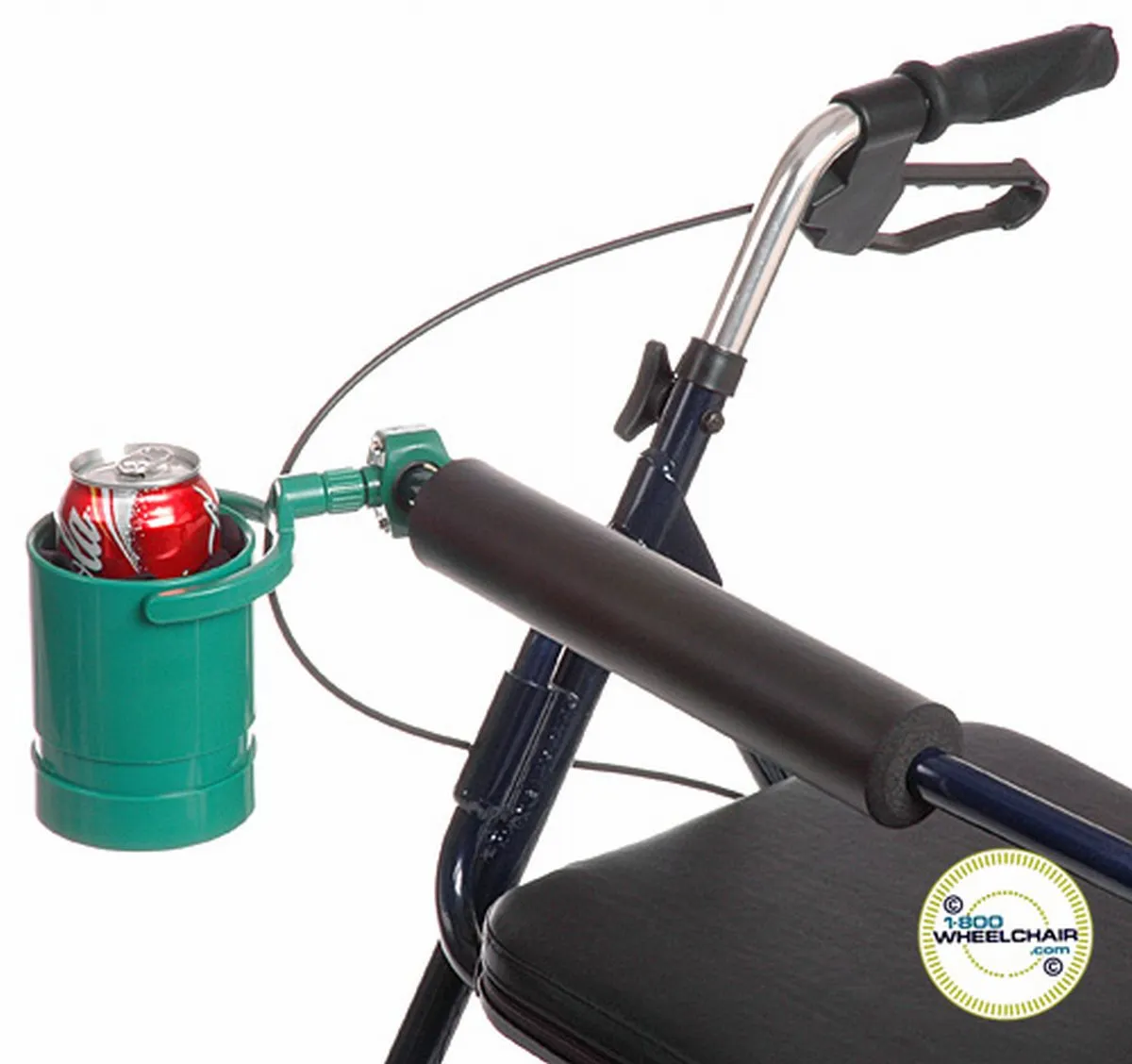 Wheelchair Drink Cup Holder - Swiveling & Expandable