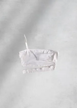 Whitney Brami Crop Top - White