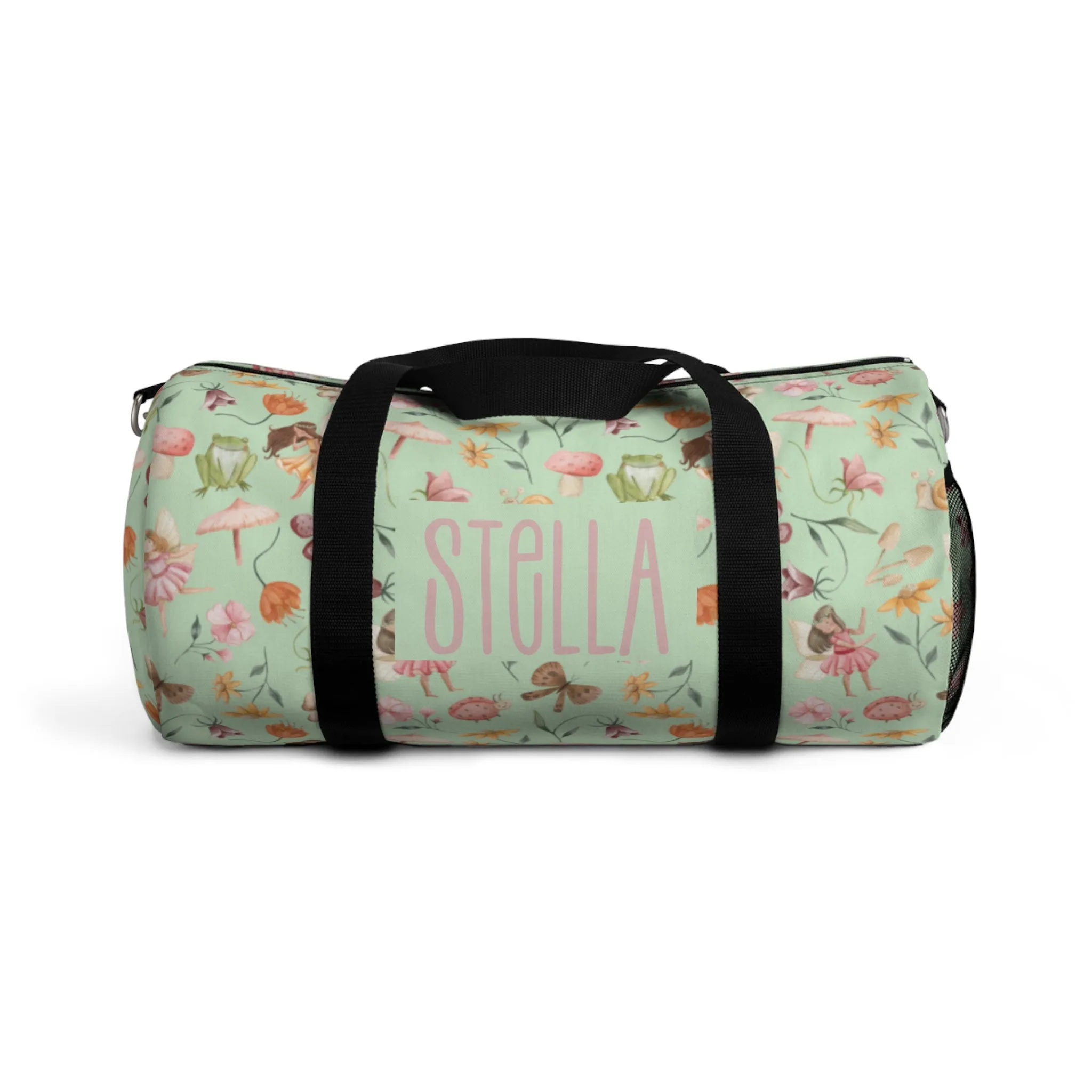 Whitton’s Fairy Garden Duffel Bag (INCLUDE CUSTOM NAME & FONT OPTION IN NOTES AT CHECKOUT)