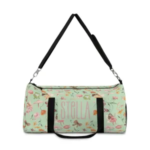 Whitton’s Fairy Garden Duffel Bag (INCLUDE CUSTOM NAME & FONT OPTION IN NOTES AT CHECKOUT)
