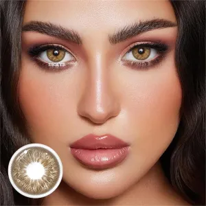 Wildness Leopard Brown Colored Contact Lenses Yearly