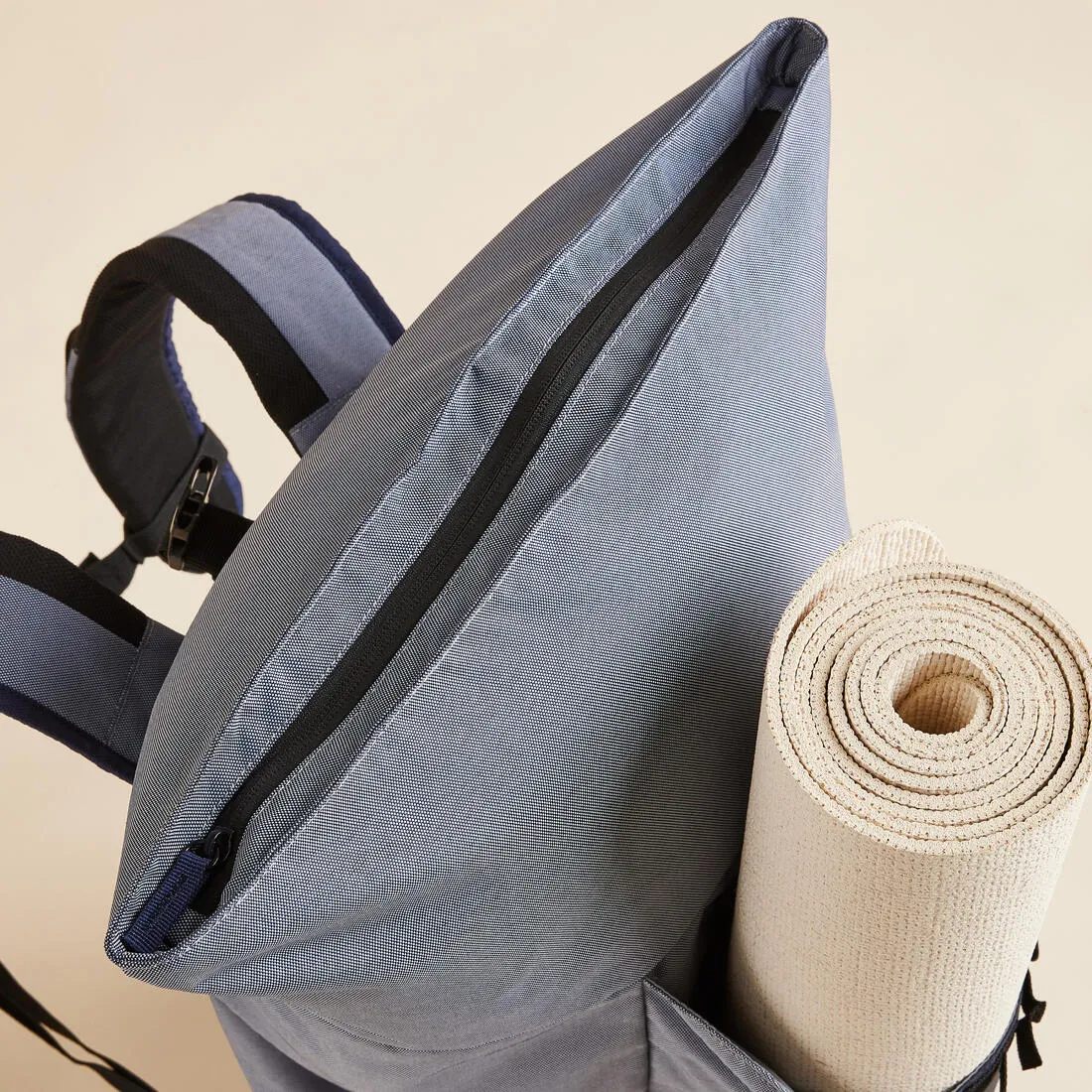 Yoga Mat Backpack - Blue/Grey