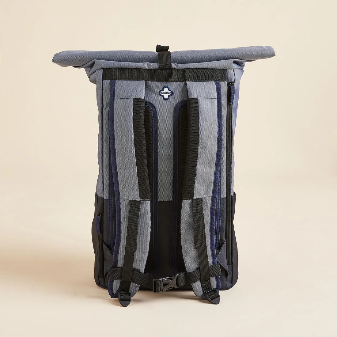 Yoga Mat Backpack - Blue/Grey