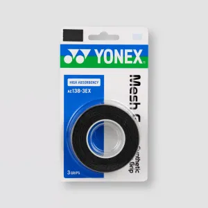YONEX Mesh Grap AC138EX Black (3 Pack)