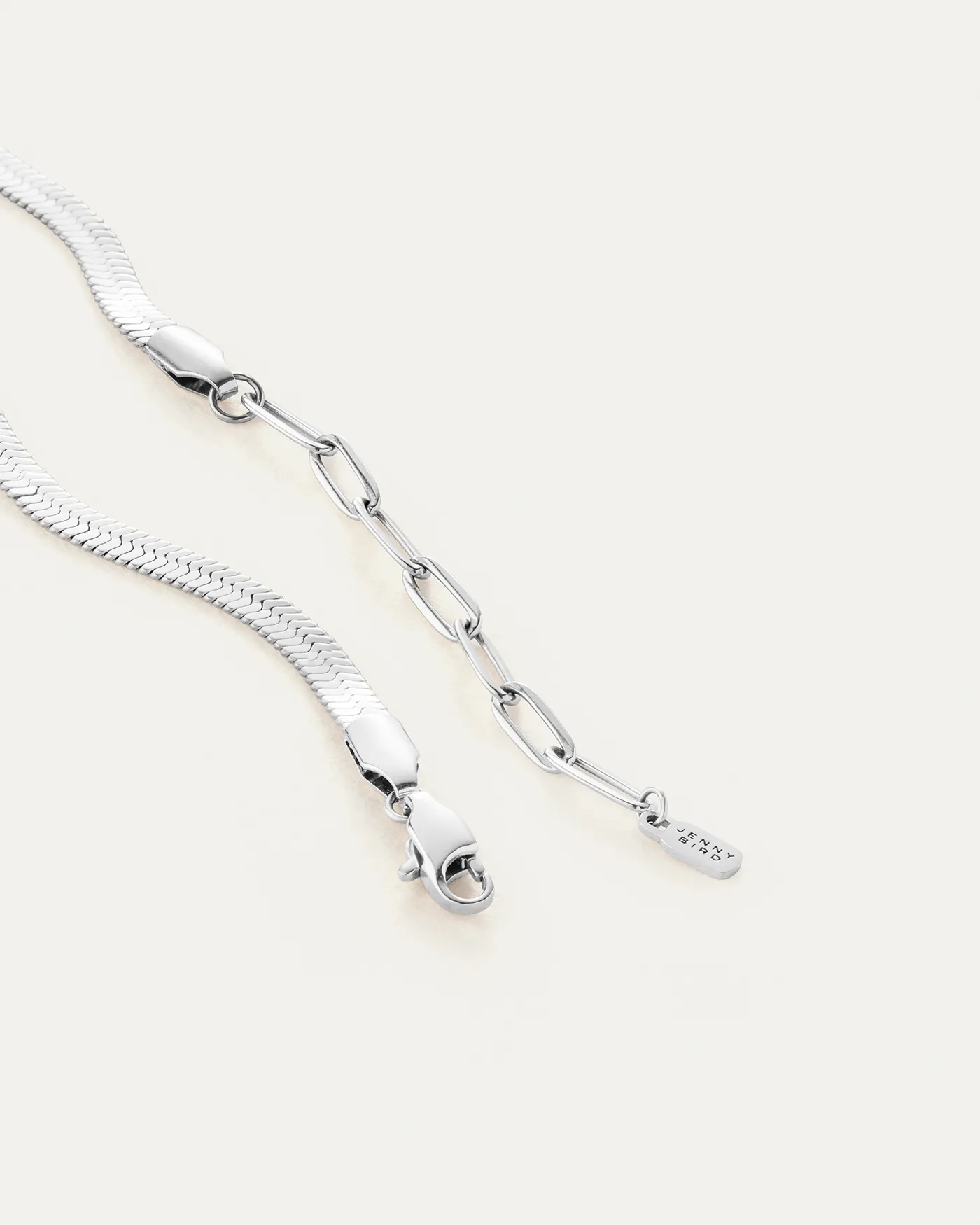 Zeina Anklet | Rhodium