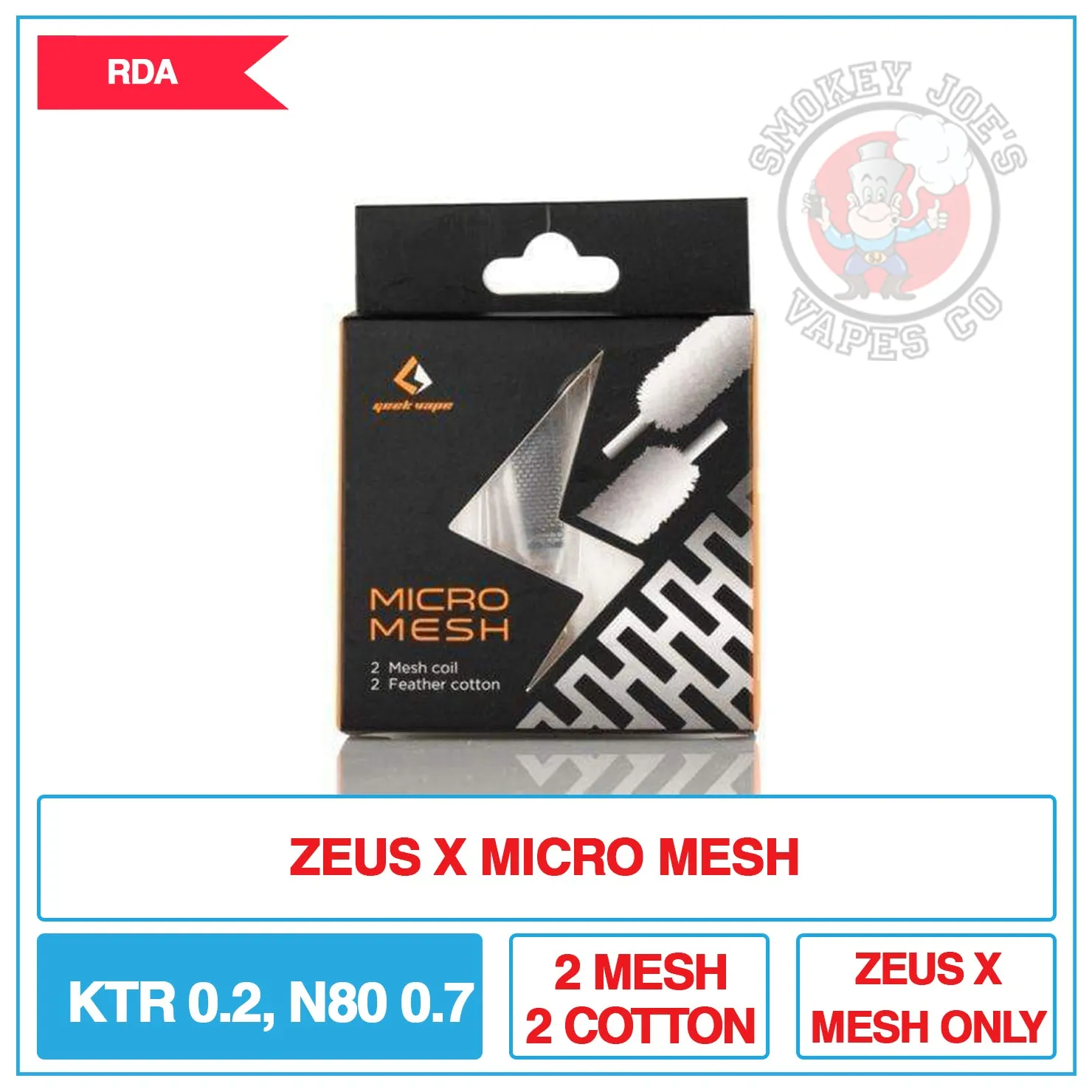 Zeus X - Micro Mesh & Cotton Pack
