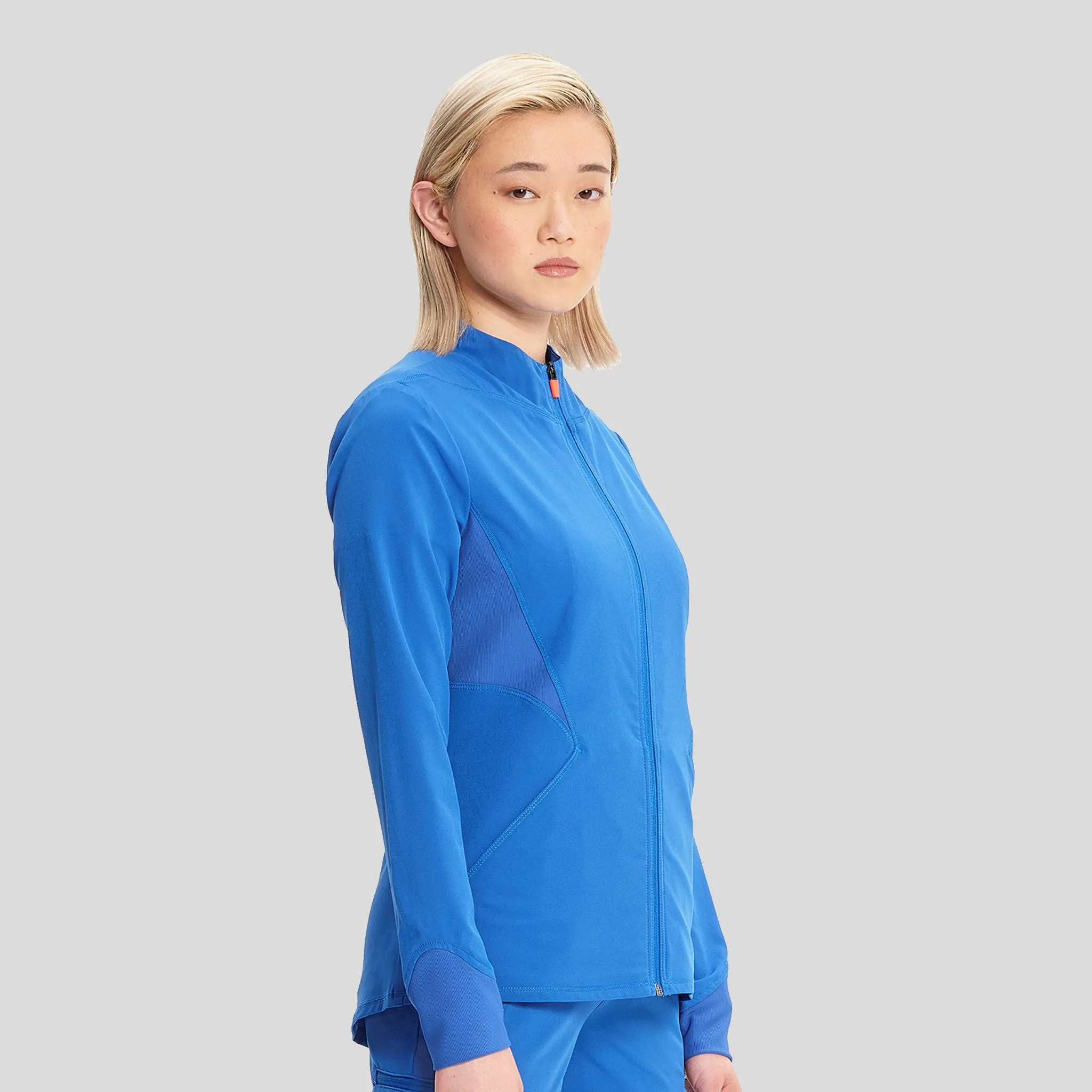 Zip Front Jacket | Royal