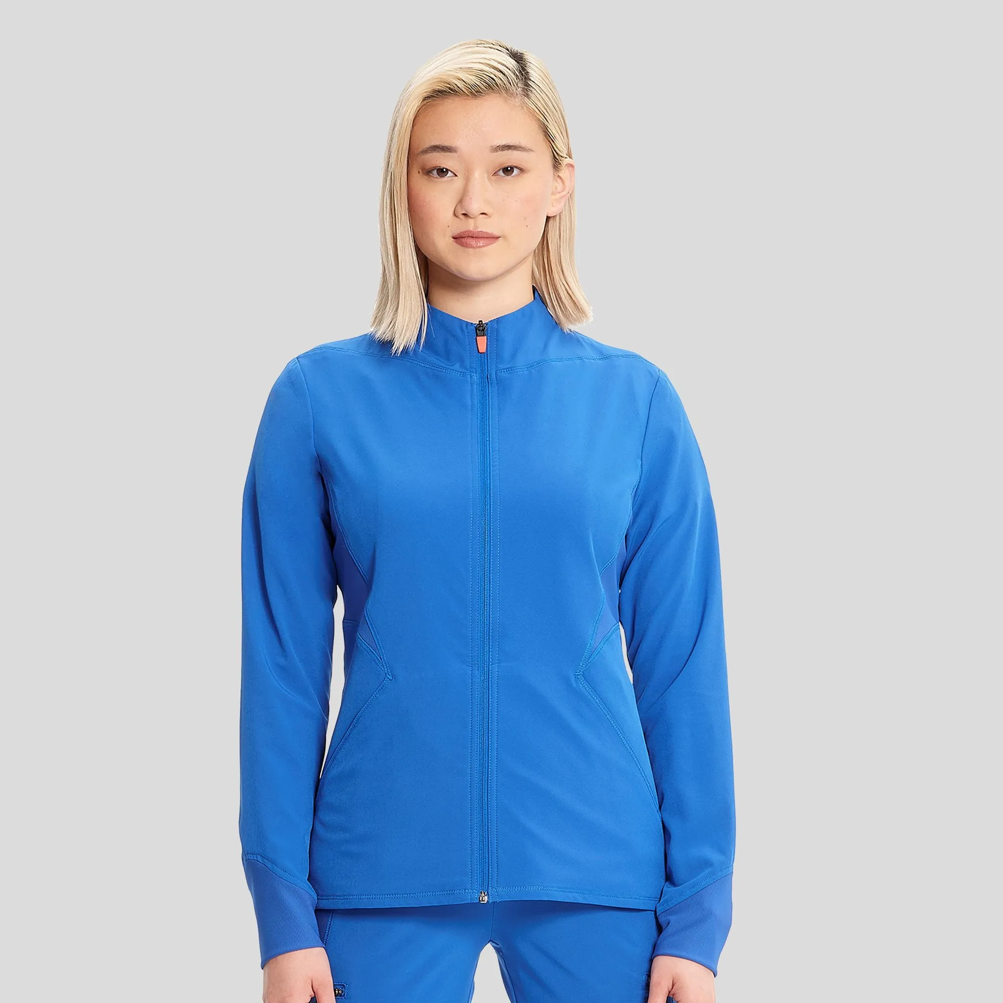 Zip Front Jacket | Royal